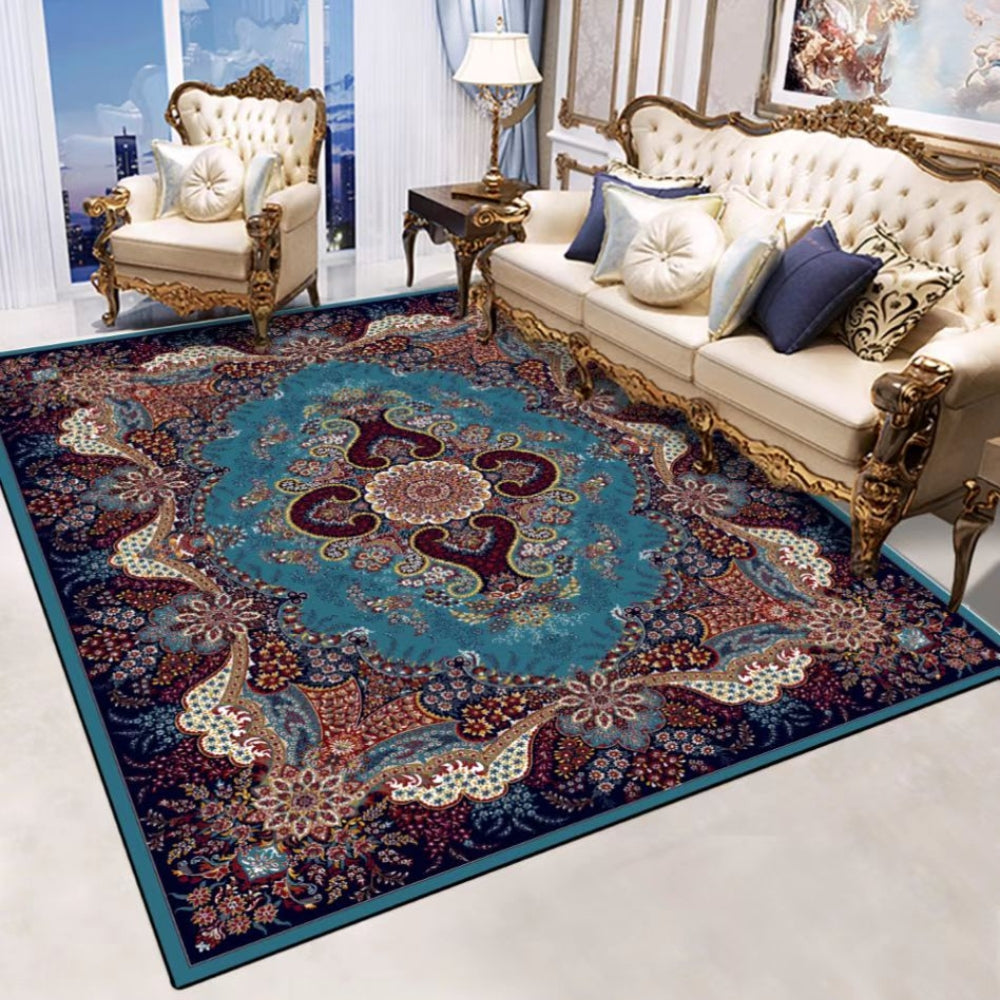 Stylish Non-Slip Floor Rug for Cozy Living Rooms and Bedrooms
