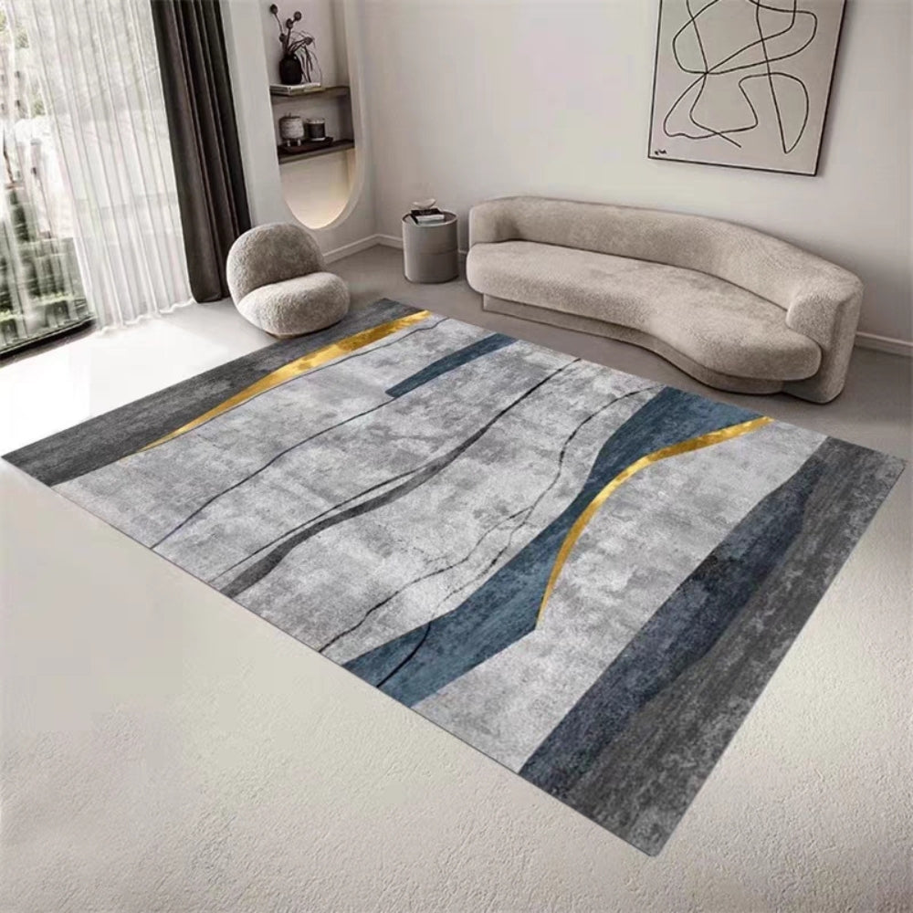 Stylish Non-Slip Floor Rug for Cozy Living Rooms and Bedrooms