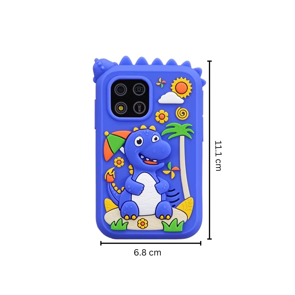 Kids Smart Learning Phone Toy with Music Player and Selfie Camera