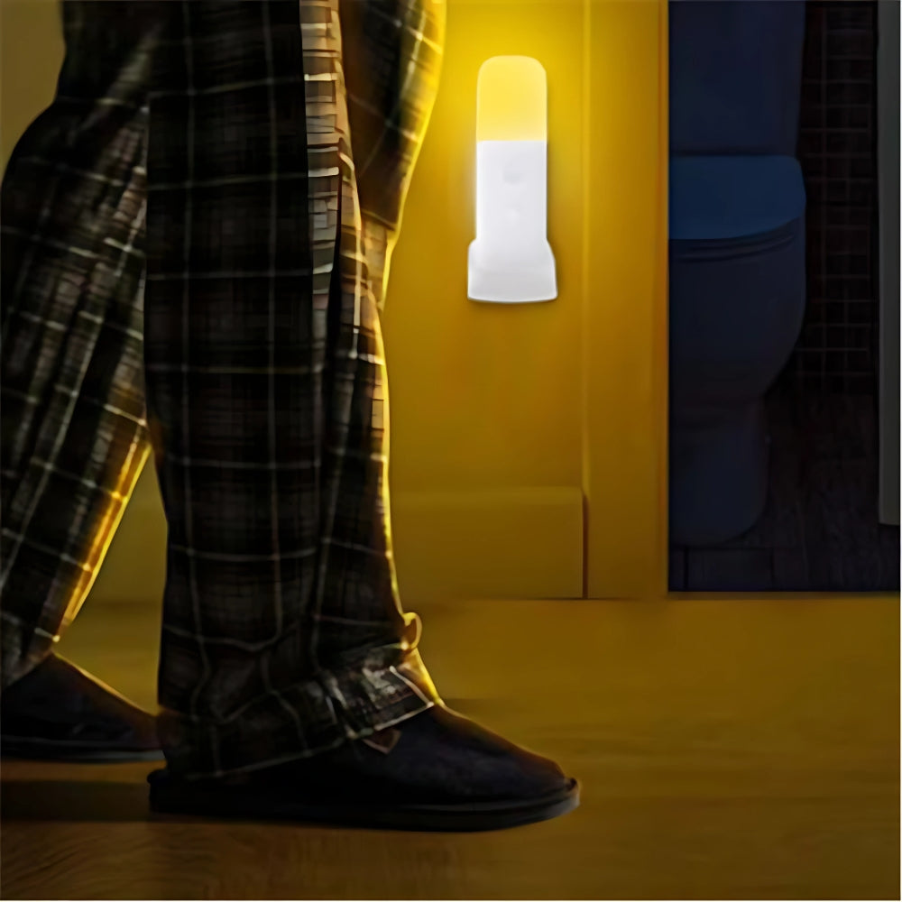 LED Motion Sensor Night Light USB Rechargeable and Dimmable