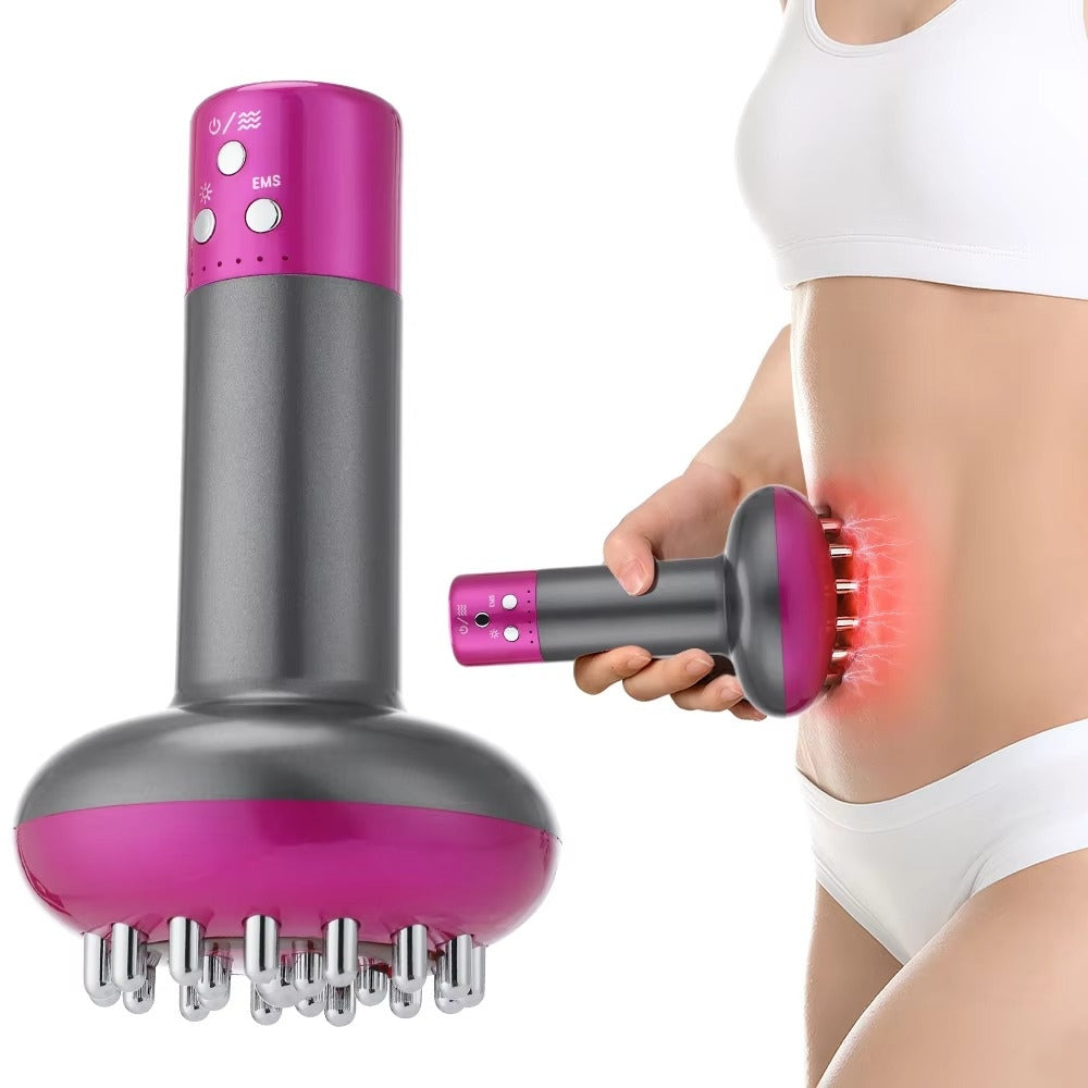 Rechargeable Guasha Massager with Heating and Body Shaping Function