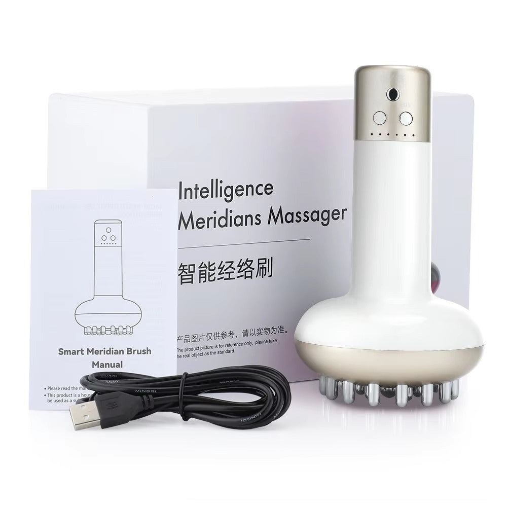 Rechargeable Guasha Massager with Heating and Body Shaping Function