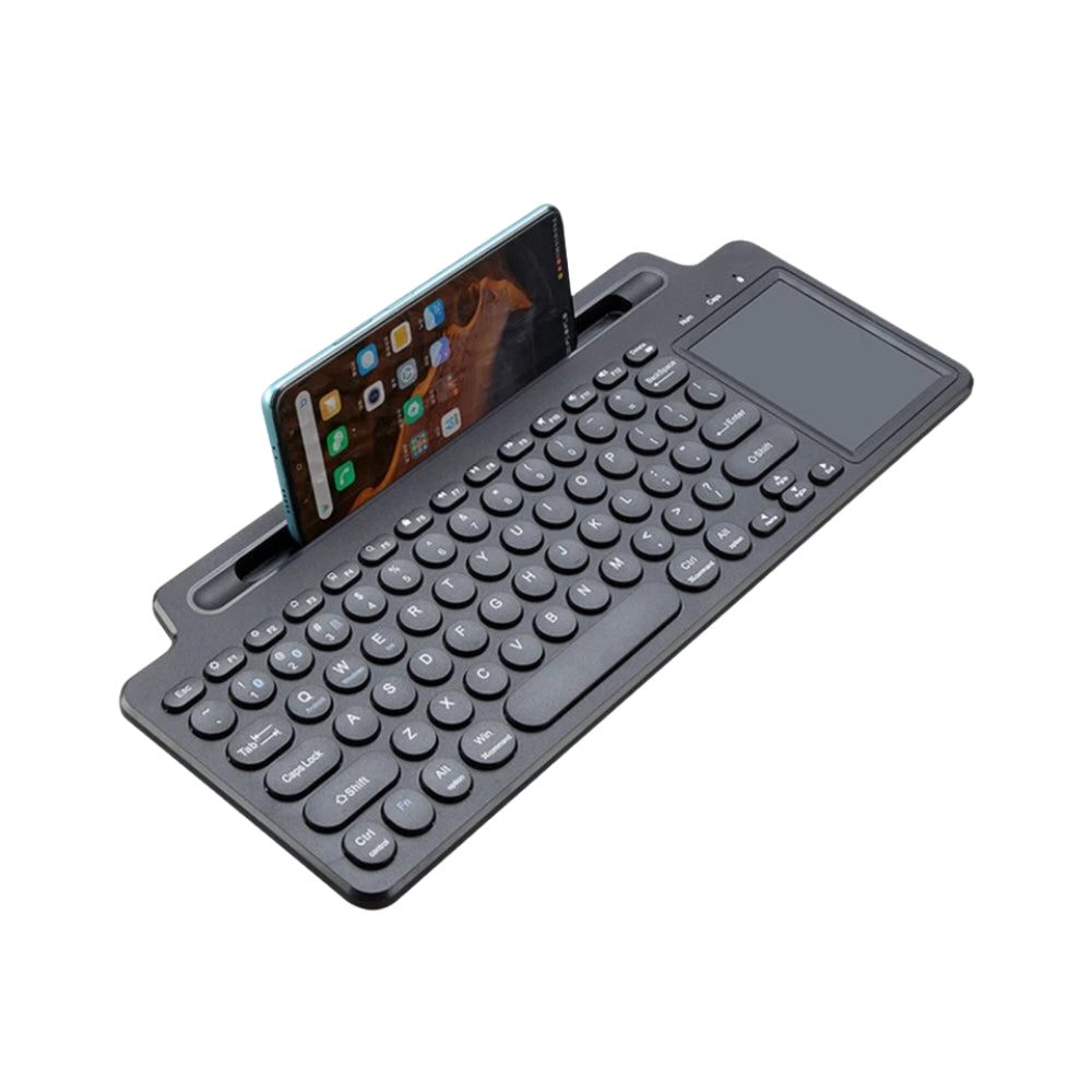 Wireless Bluetooth Keyboard and Mouse with Card Slot and Touchpad