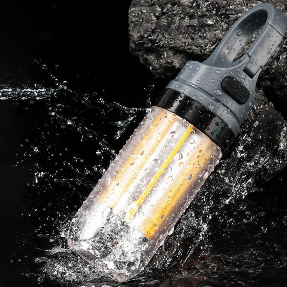 Rechargeable LED Portable Super Bright Flashlight Work Light Waterproof Camping Light