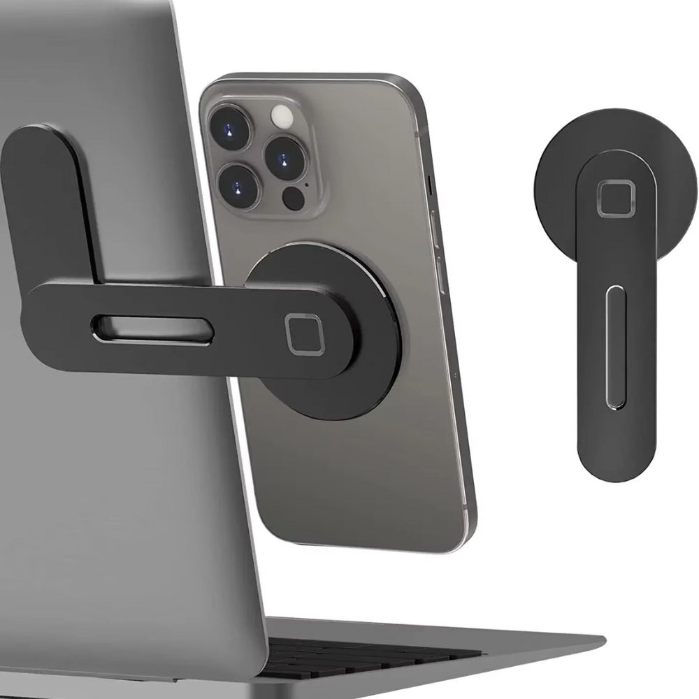Magnetic Laptop Phone Holder Foldable Mount
