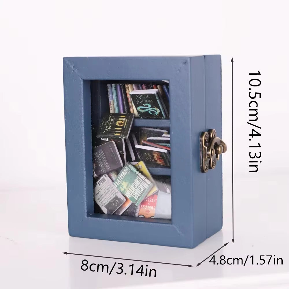 Set of 60 Miniature Book Ornaments