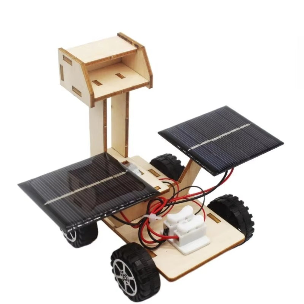 Children's DIY Solar Lunar Exploration Vehicle Model