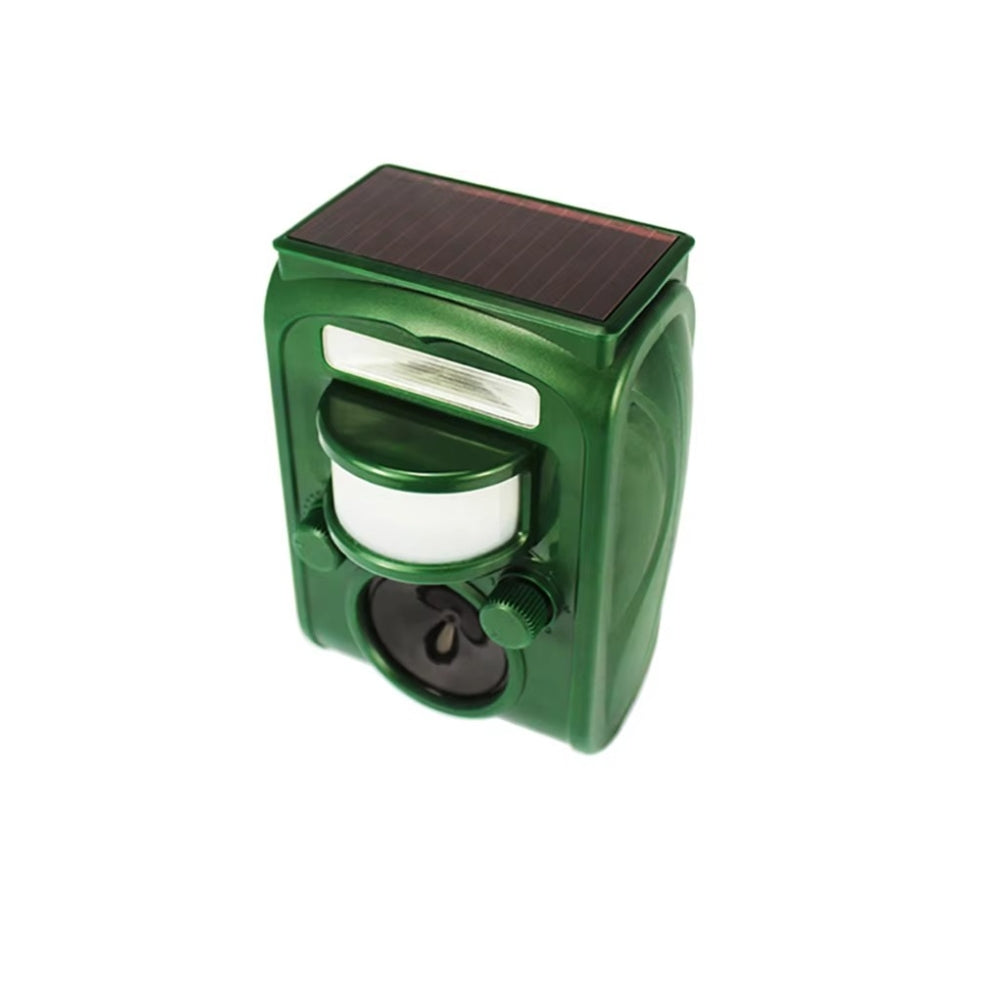 Solar Ultrasonic Pest Repellent PIR Sensor 6-8M Adjustable