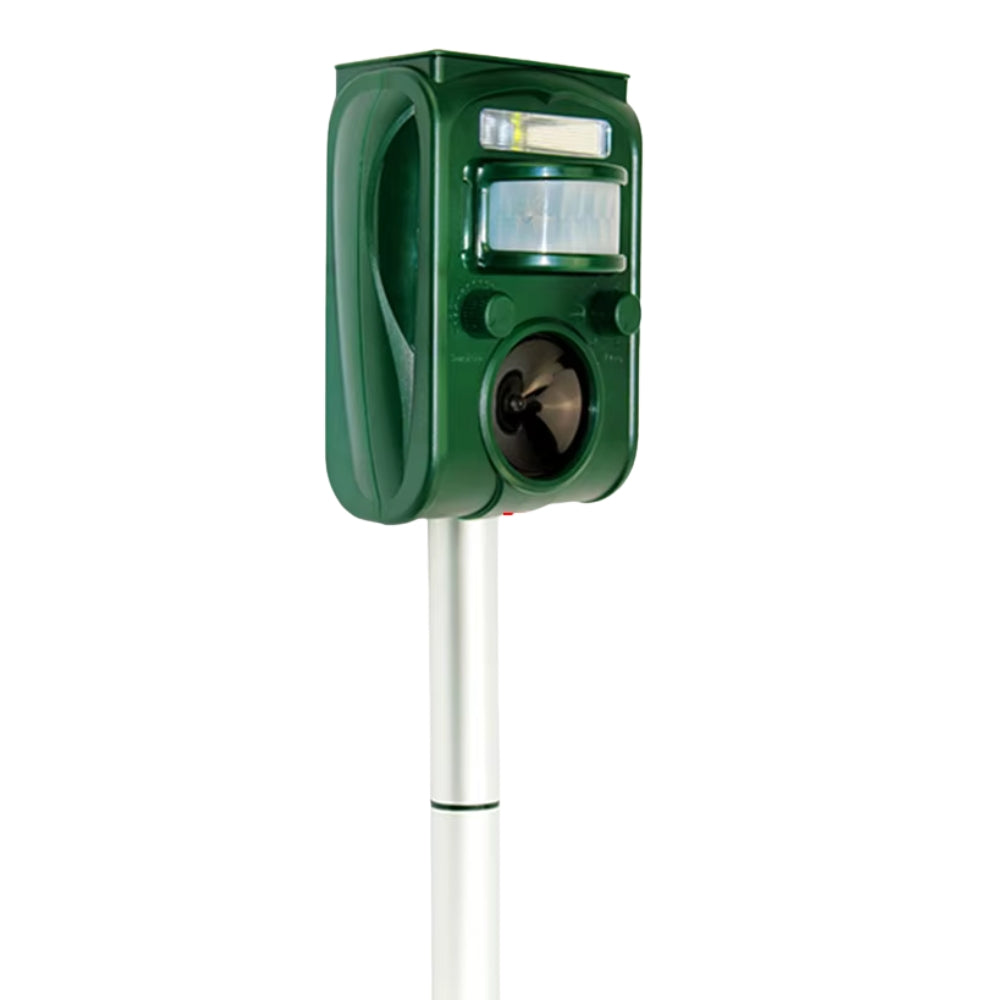 Solar Ultrasonic Pest Repellent PIR Sensor 6-8M Adjustable