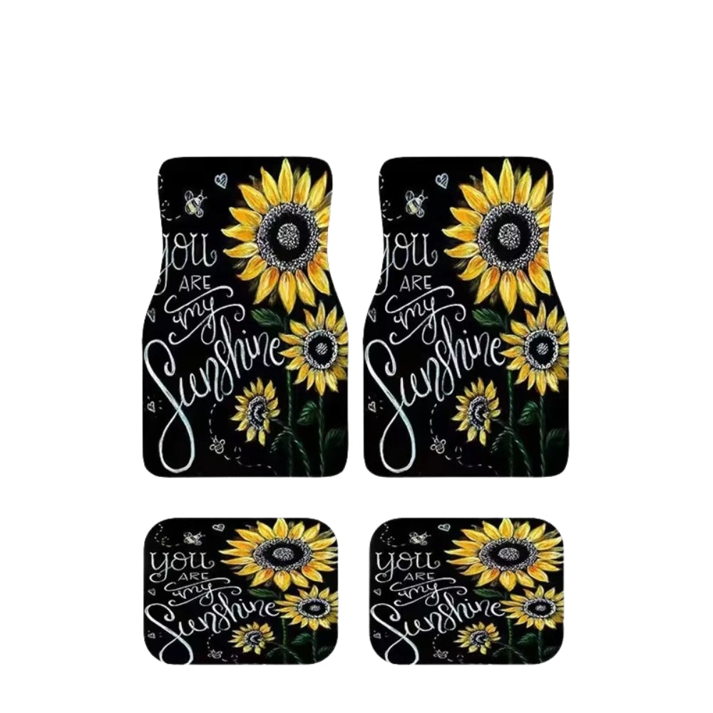 4 Piece Bohemian Car Mats