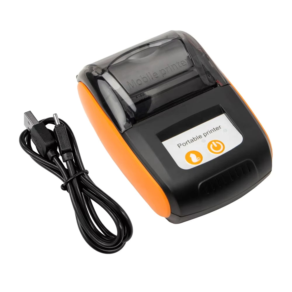 Mini Thermal Printing Wireless BT USB Mobile Receipt Printer