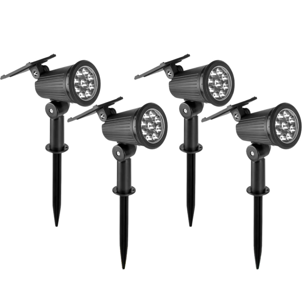 9 LED Solar Spot Light Outdoor Waterproof Garden Landscape Lighting