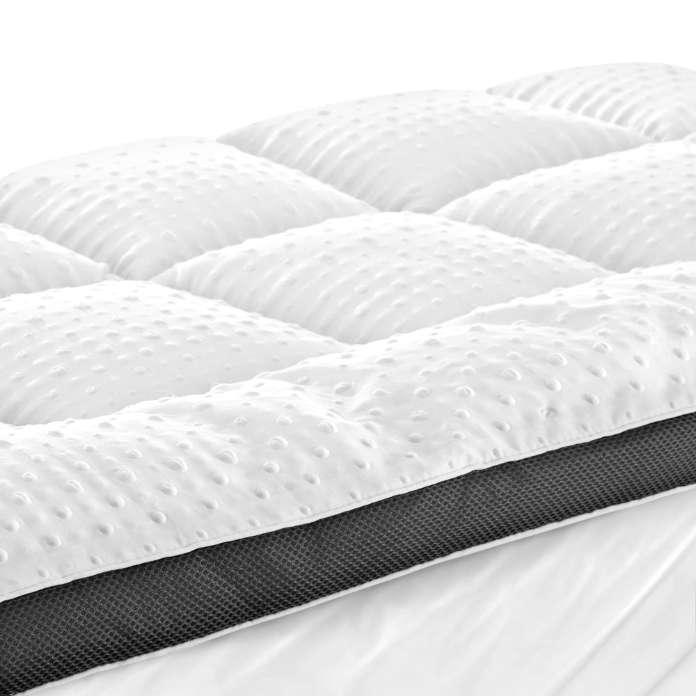 Pillowtop Mattress Topper Airflow Mesh 5cm Double