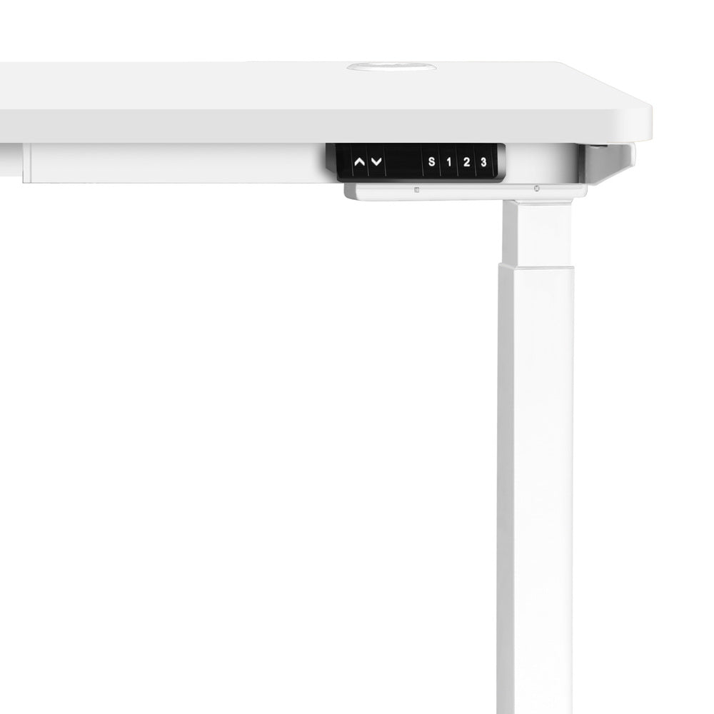 Adjustable Standing Desk Dual Motor 120cm White