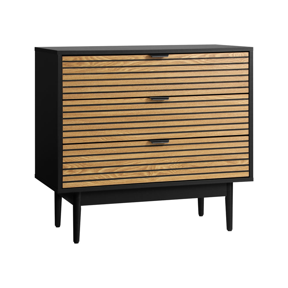 Chest of Drawers 3-Drawer Dresser Table Lowboy