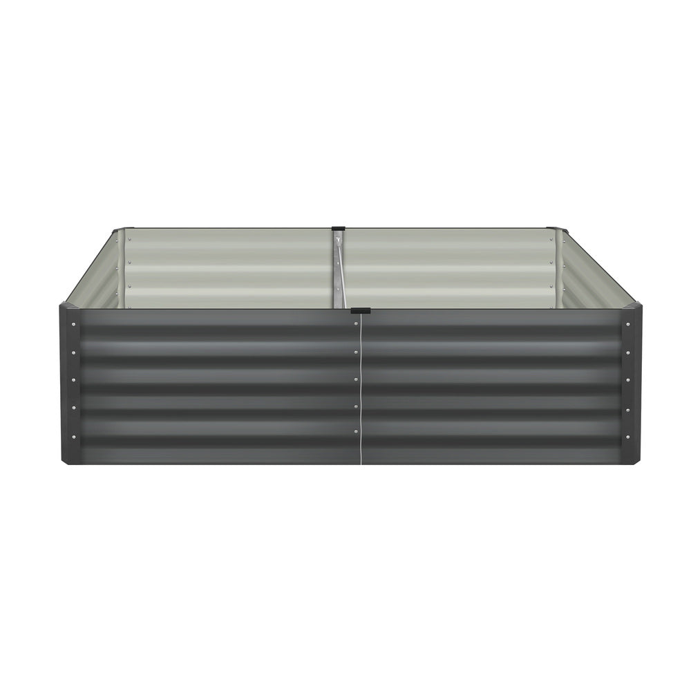 2 pcs Galvanized Steel Garden Bed
