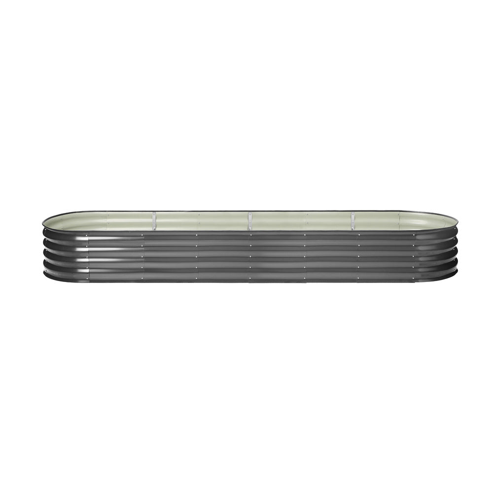 Galvanized Steel Raised Garden Bed Vegetable Planter