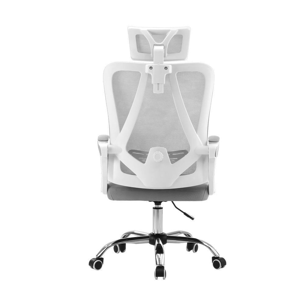 Ergonomic Office Chair with Lumbar Support Grey