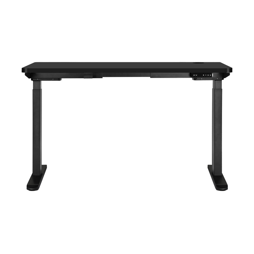 Dual Motor Adjustable Standing Desk 140cm Black