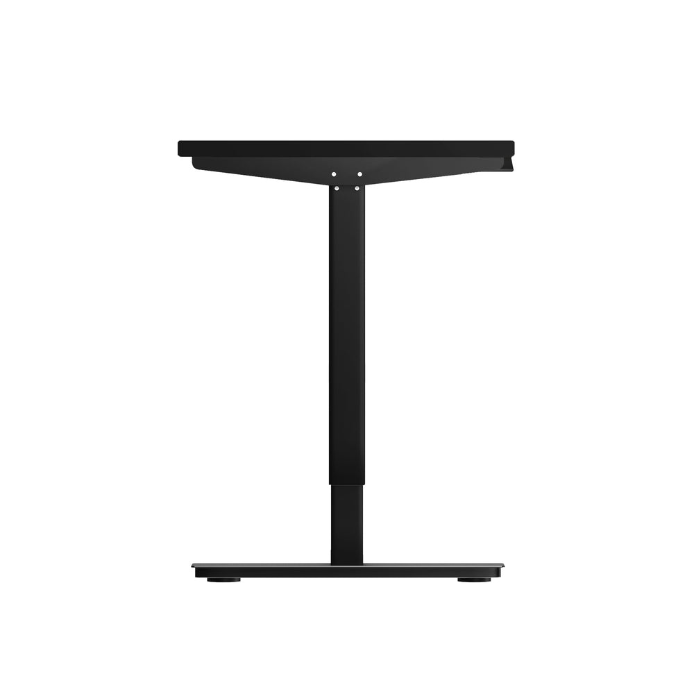 Electric Standing Desk 140cm Single Motor Black