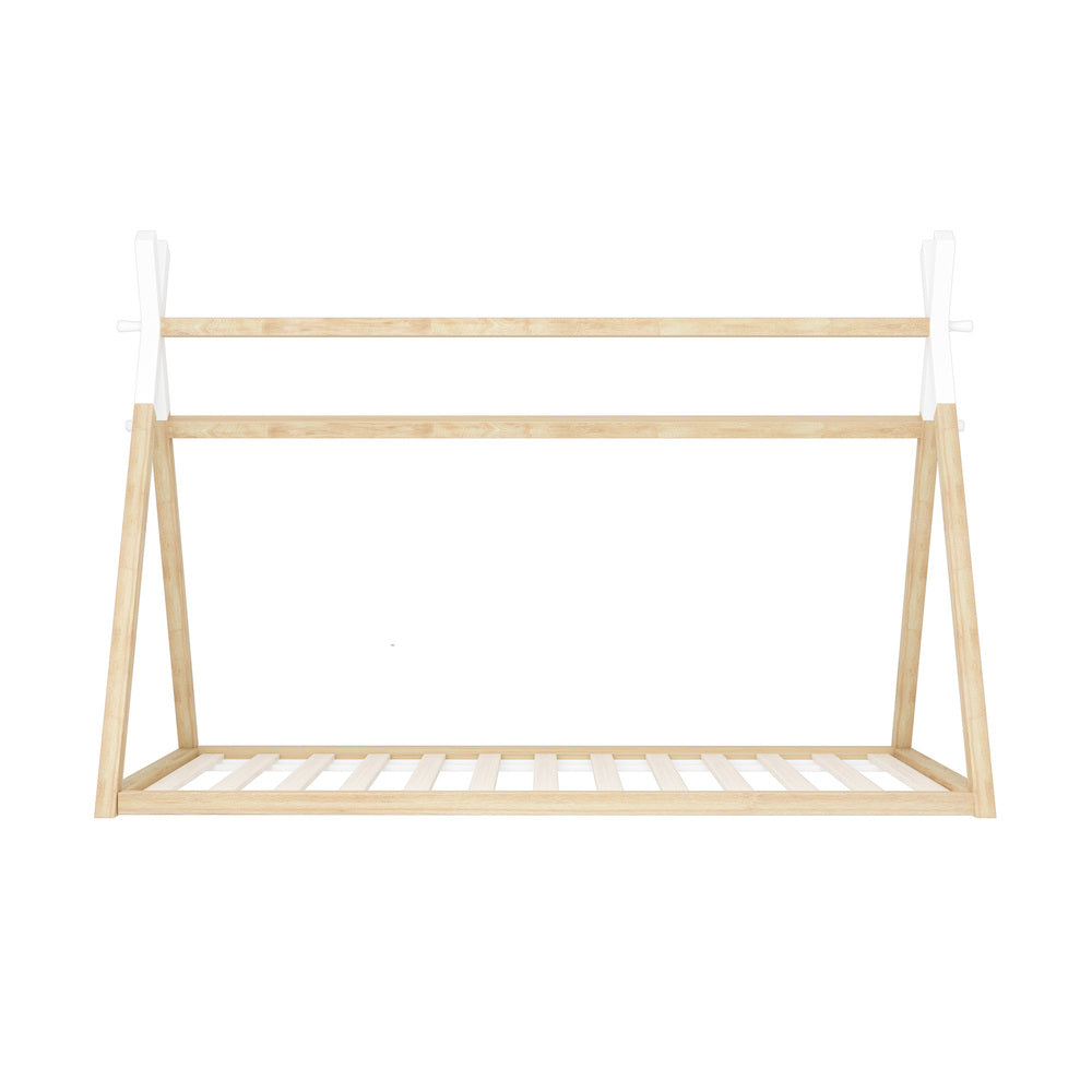 Kids King Single Size Wooden Bed Frame