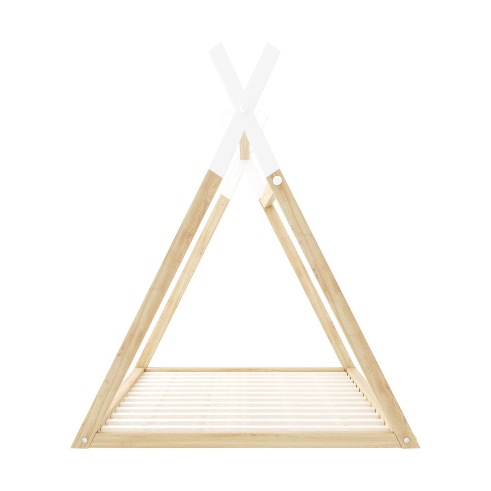 Kids King Single Size Wooden Bed Frame