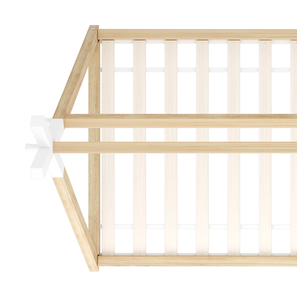 Kids King Single Size Wooden Bed Frame