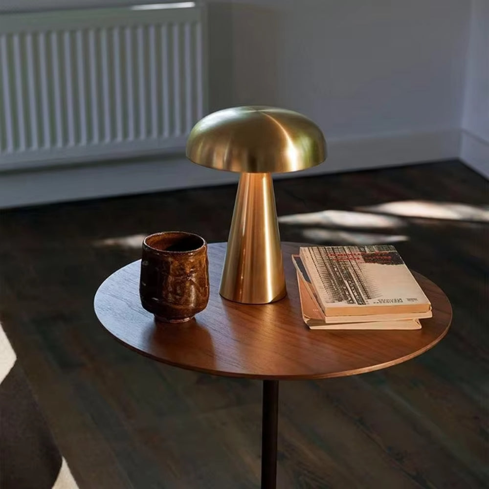 Rechargeable LED Touch Sensor Dimming Mushroom Table Night Light