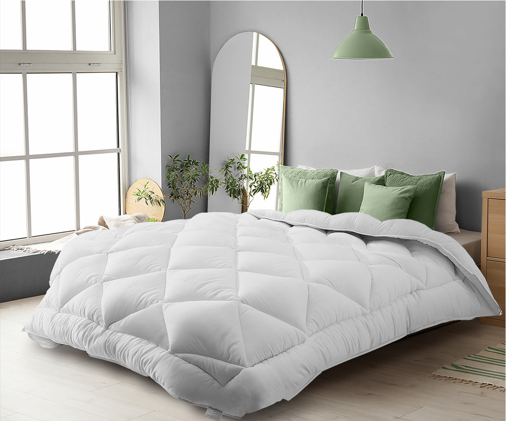 Microfiber Queen Quilt Duvet Insert 400GSM