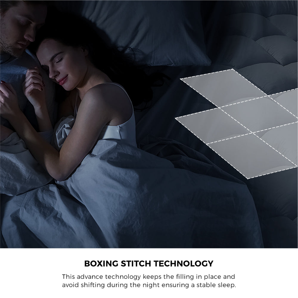 Microfiber Queen Quilt Duvet Insert 400GSM
