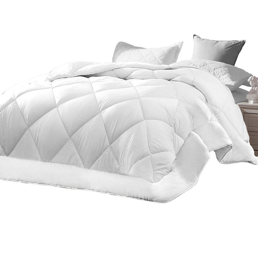 Queen Winter Quilt 750GSM Bamboo Microfiber Duvet