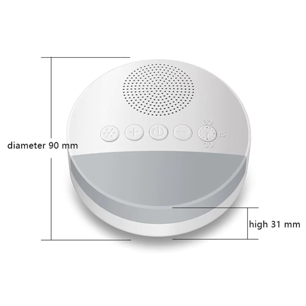 USB Rechargeable Timed Shutdown Sleepy White Noise Machine
