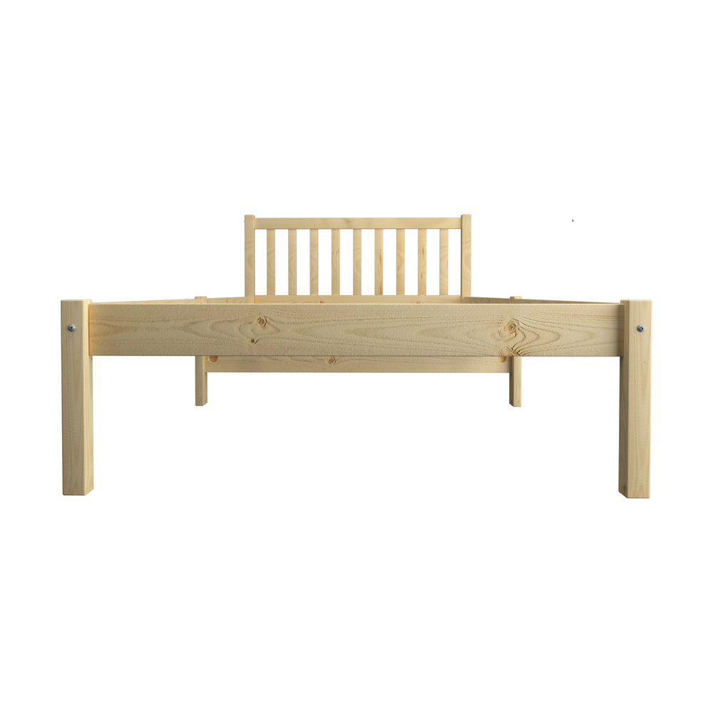 Single Size Wooden Bed Frame for Kids