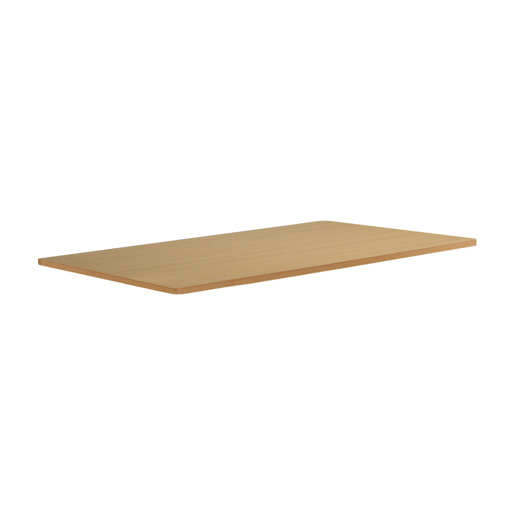 Standing Desk Top with Drilled Hole Oak 160 by 75 cm
