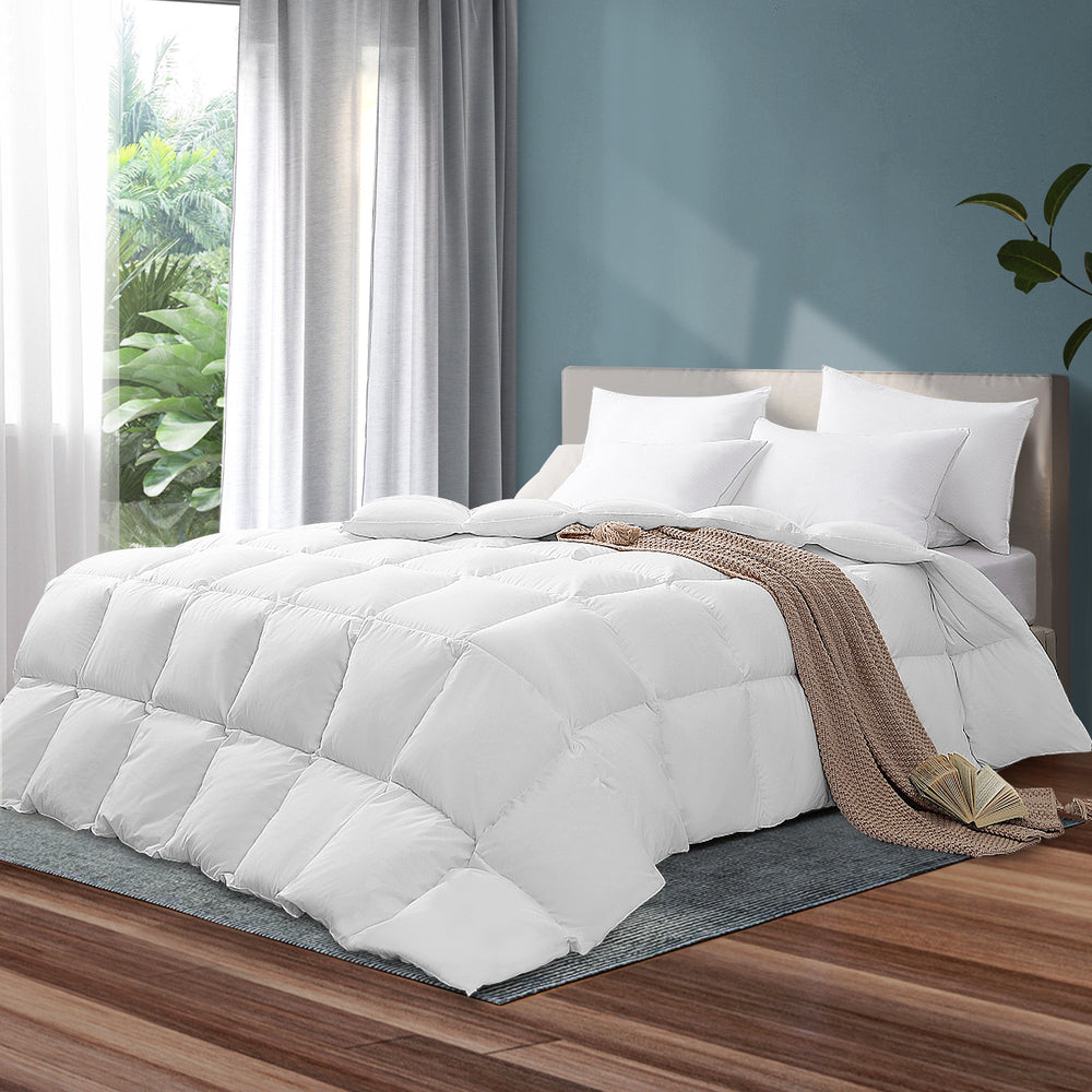 King Size Goose Down Quilt Doona Duvet 700 GSM