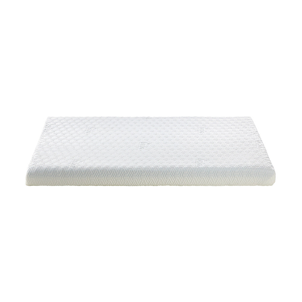 King Single Memory Foam Mattress Topper Reversible Cool Gel 10 cm
