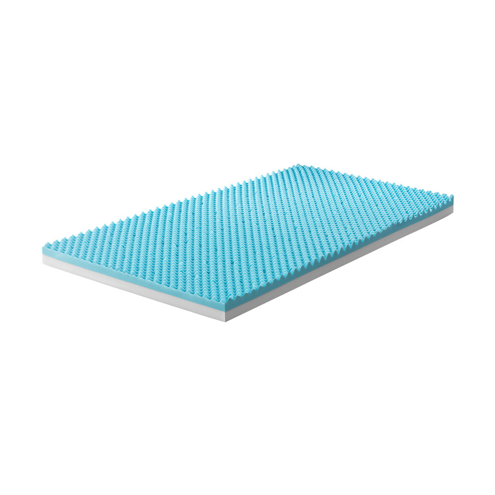 Memory Foam Mattress Topper Single Cool Gel 10 cm