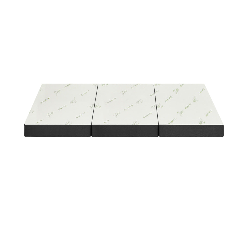 Folding Foam Mattress Trifold Cushion Double Size