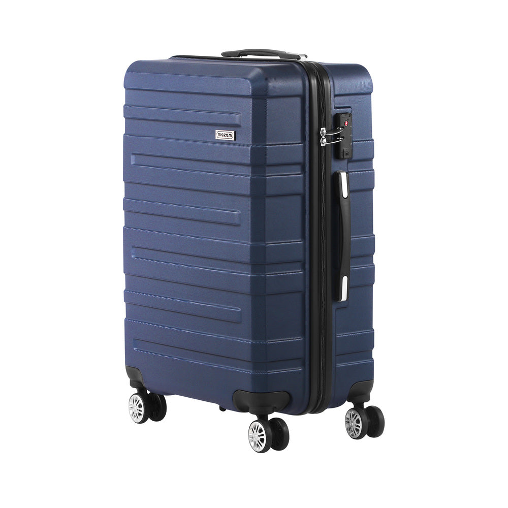 28 Inch Luggage Set TSA Lock Hard Case Navy Blue