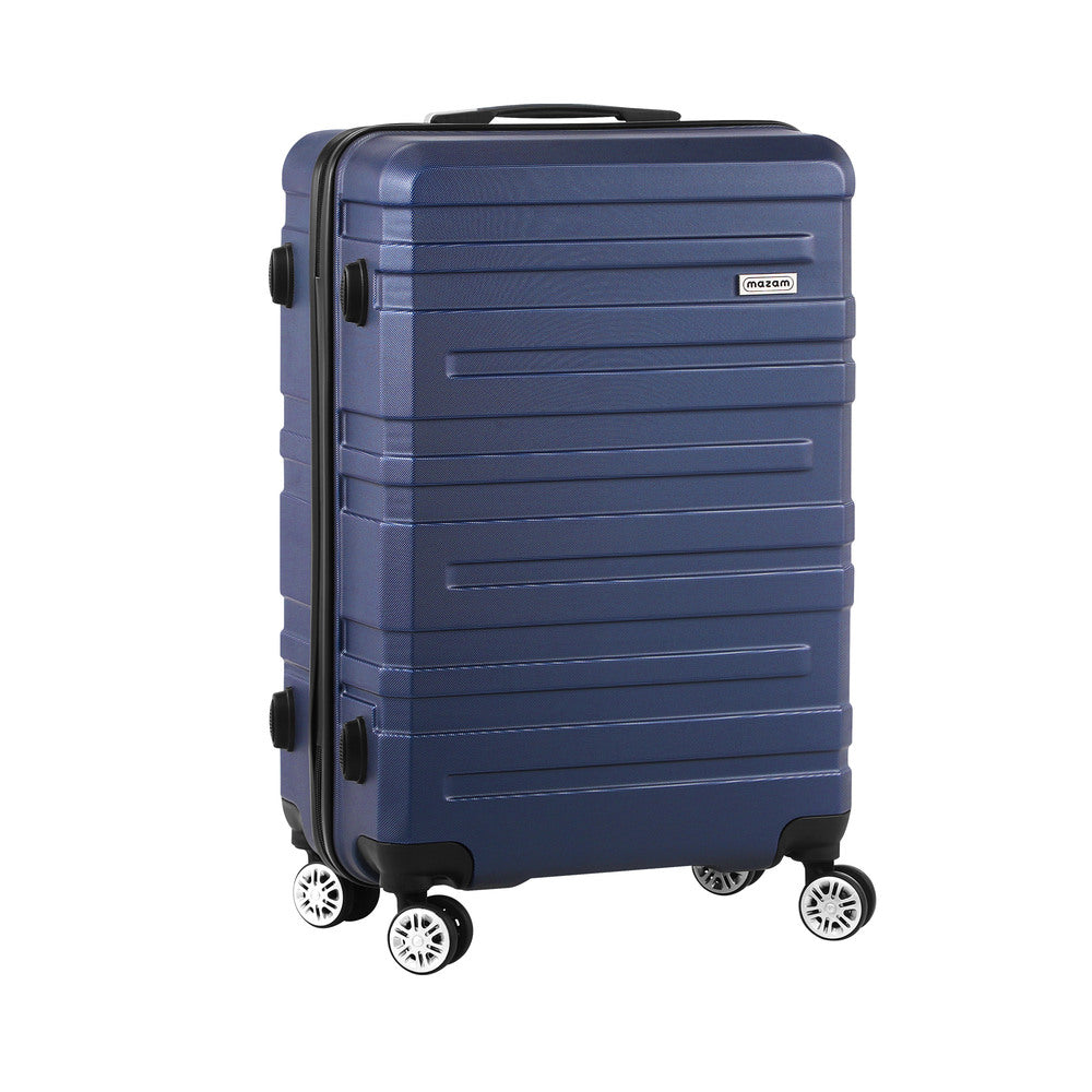28 Inch Luggage Set TSA Lock Hard Case Navy Blue
