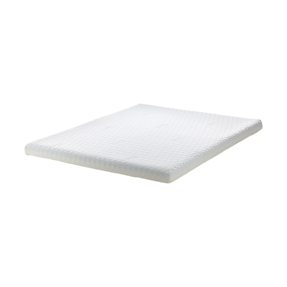 Memory Foam Mattress Topper Reversible Cool Gel Queen