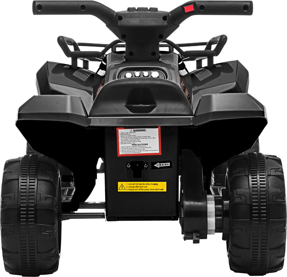 Kids Electric Ride On ATV Rechargeable Car Black