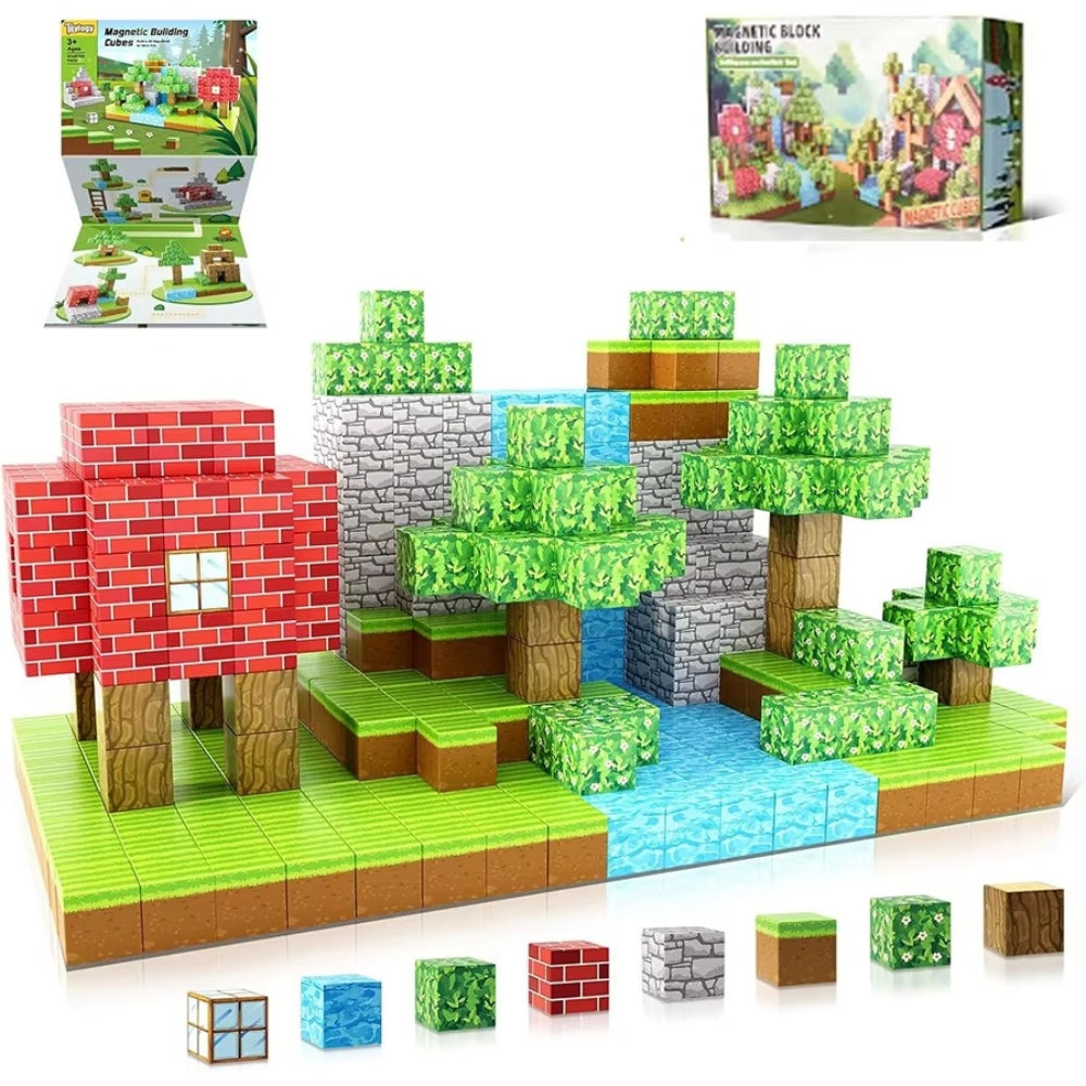 Build A Magnet World Edition Magnetic Cubes Construction