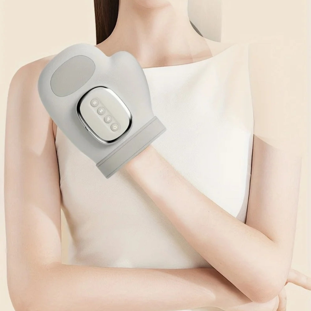 Electric Cordless Hand Massager with Vibration and Heat Air Compression