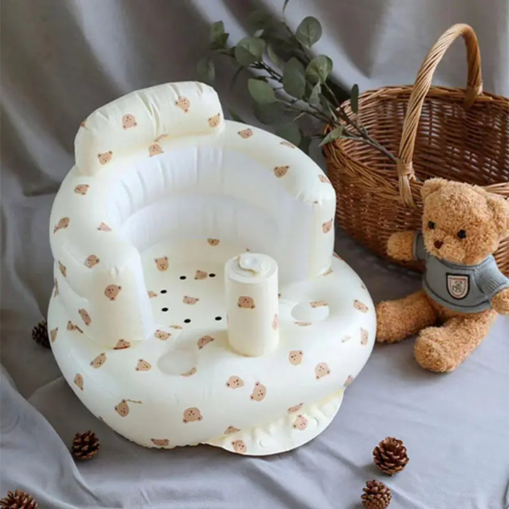 Baby Inflatable Sofa Seat Support Sitting Trainer