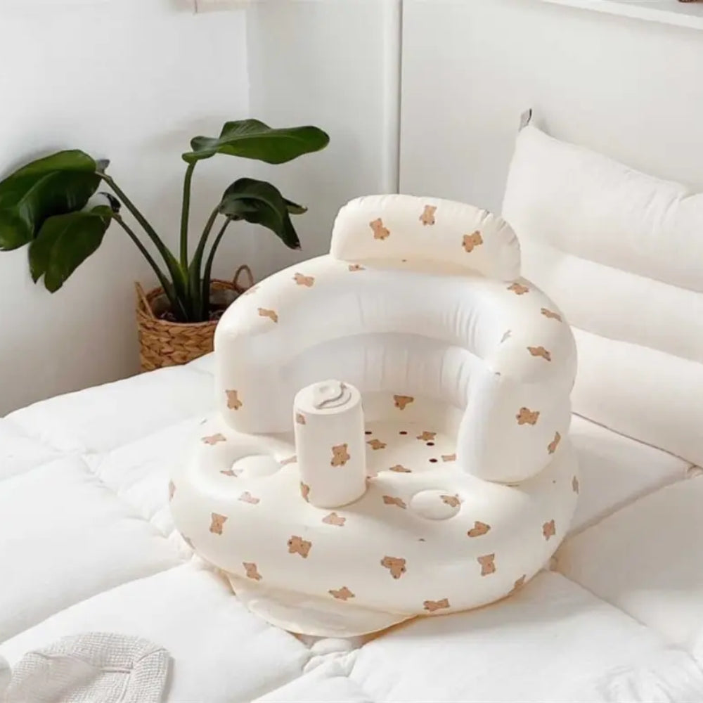 Baby Inflatable Sofa Seat Support Sitting Trainer