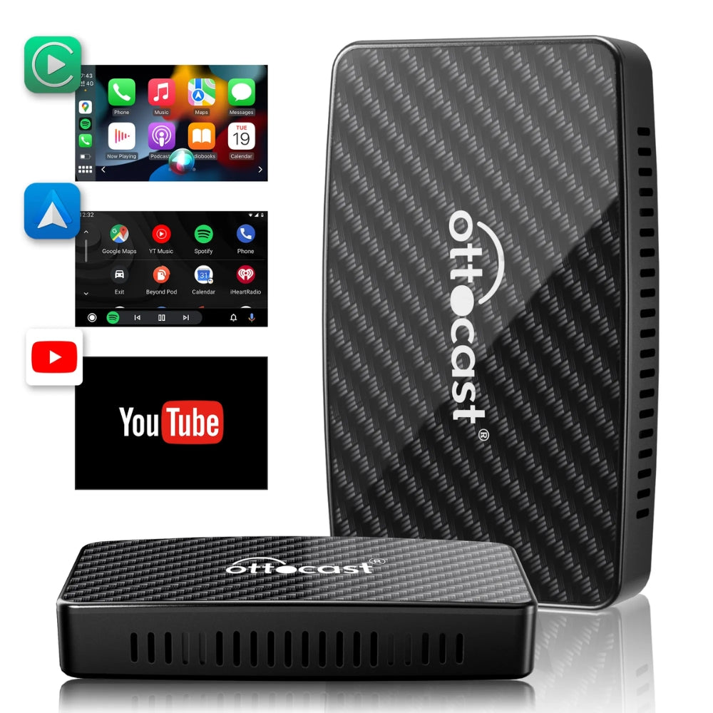 OTTOCAST Play2Video Pro Wireless Car Play Android Auto Adapter