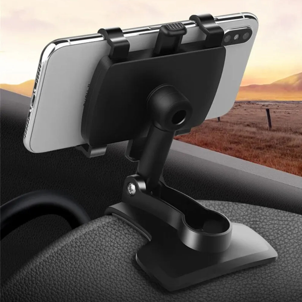 Universal Car Phone Holder with Easy Clip Mount