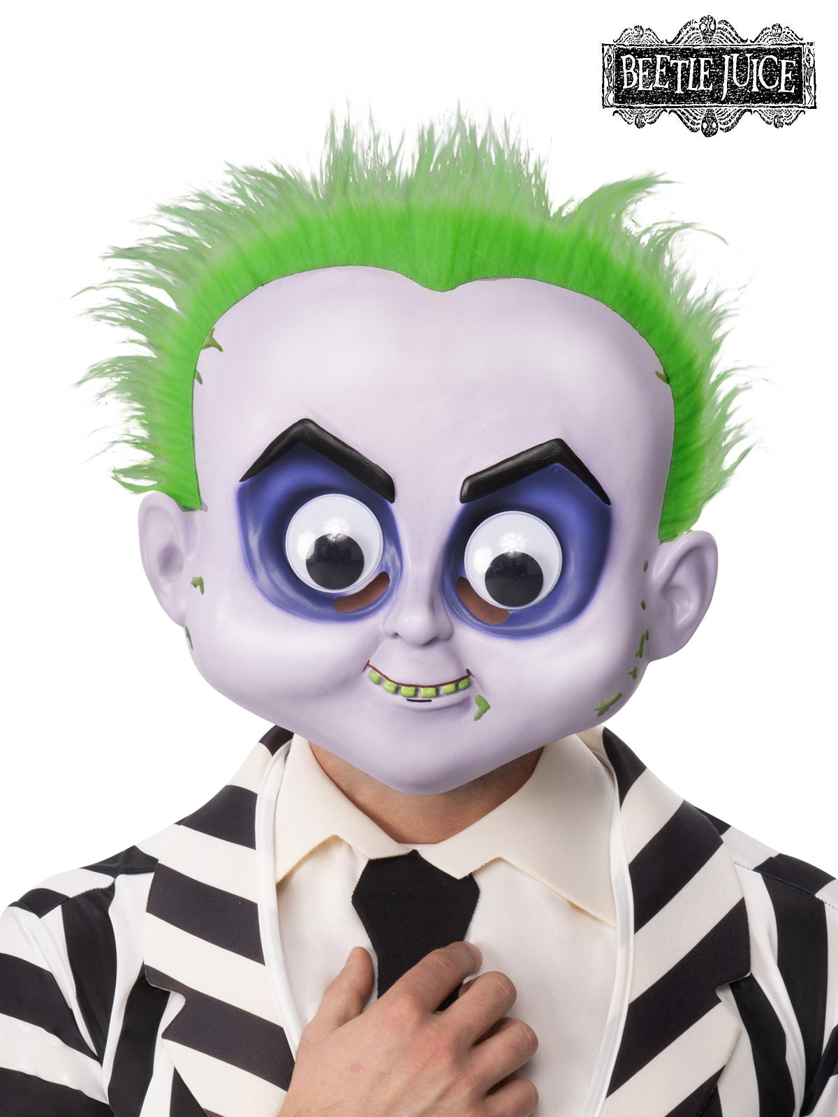 Beetlejuice Googly Eyes Mask
