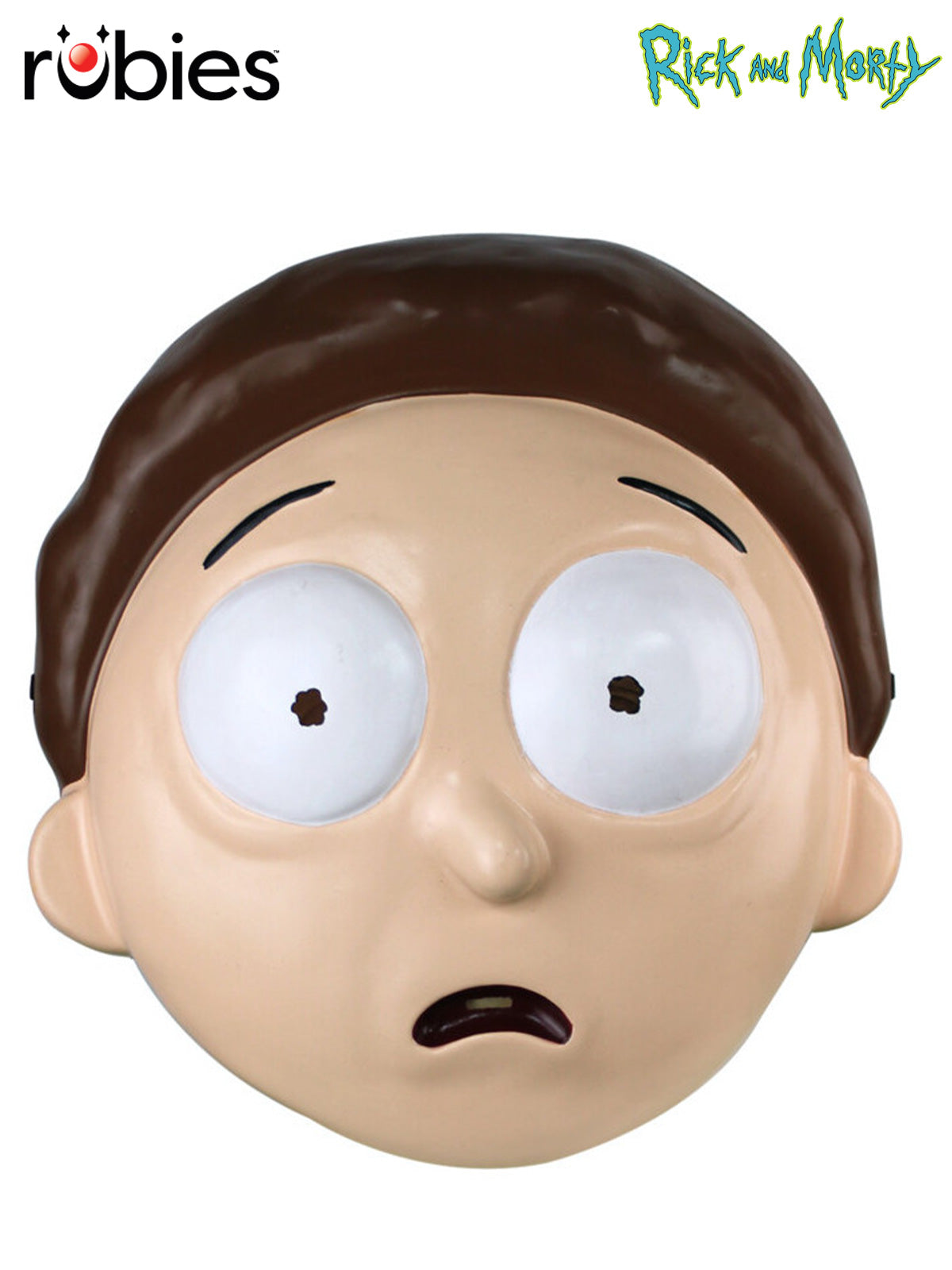 Morty Vacuform Mask Rick and Morty Half Face Costume Accessory